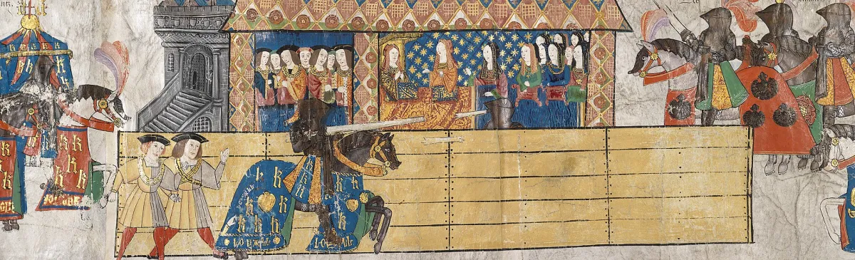 Henry VIII jousts for Katherine
